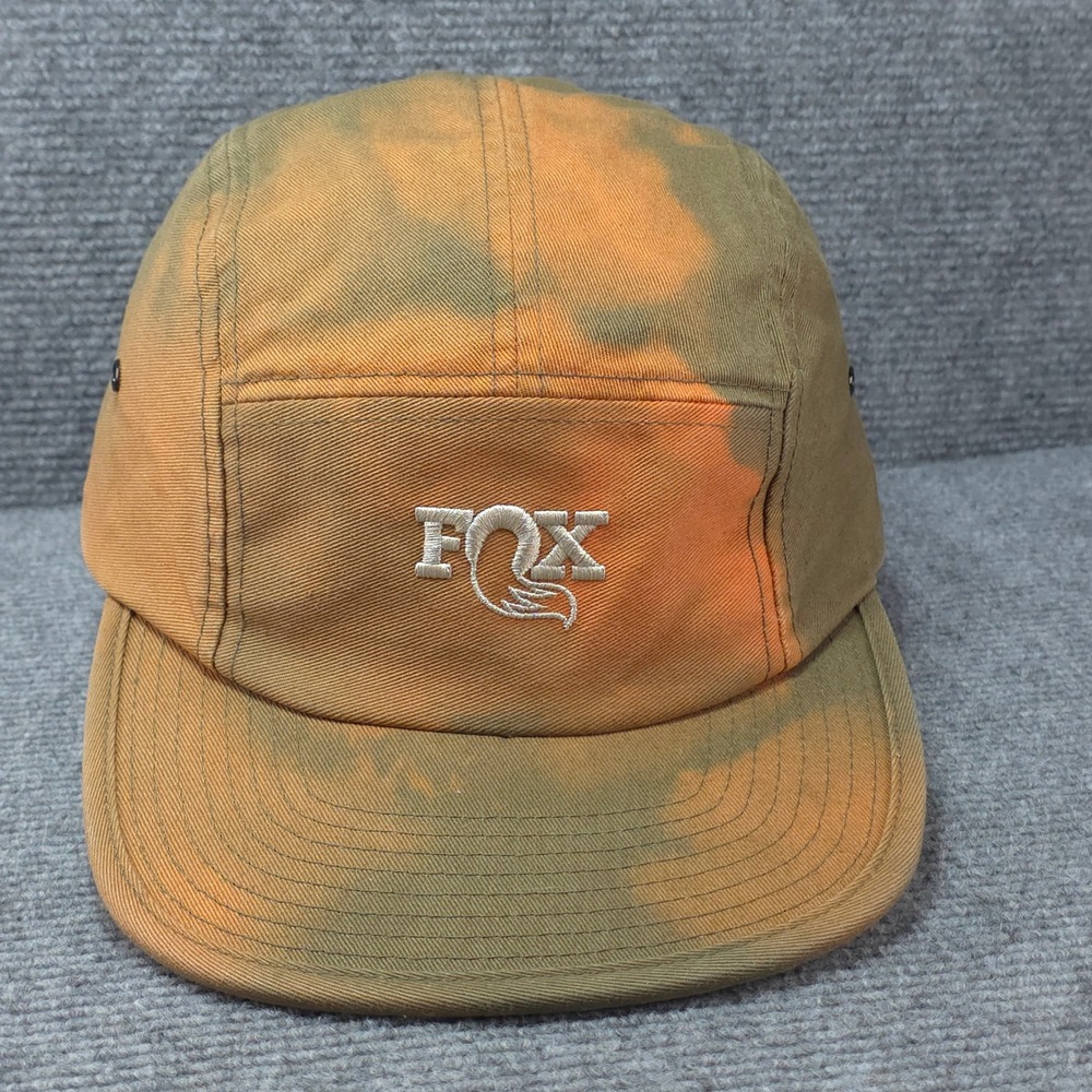 Fox Racing Hat Cap Strap Back Mens Brown Motocross Skate Surf Streetwear Y2K BMX